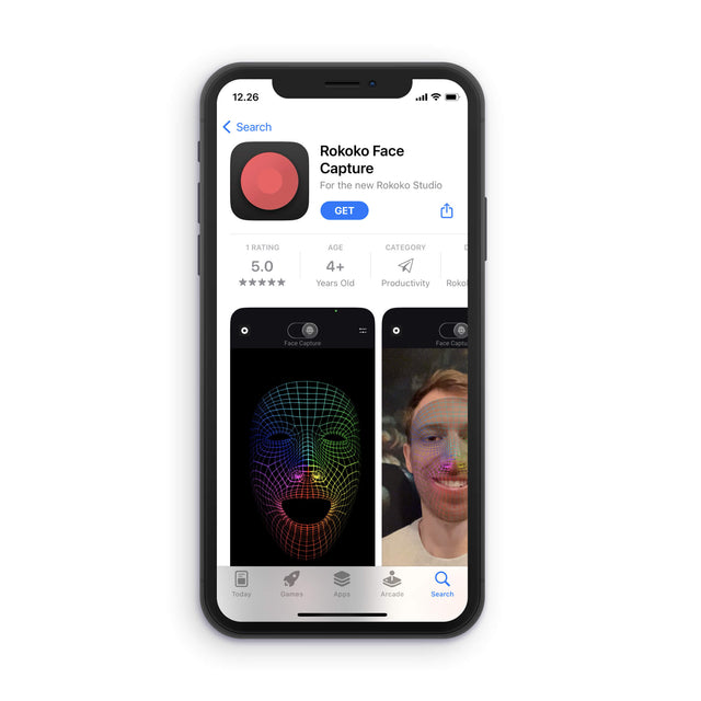 로코코 얼굴 모션 캡처 추가 기능(연간)